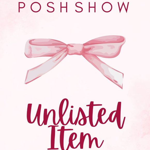 POSH SHOW UNLISTED ITEM - Picture 1 of 1